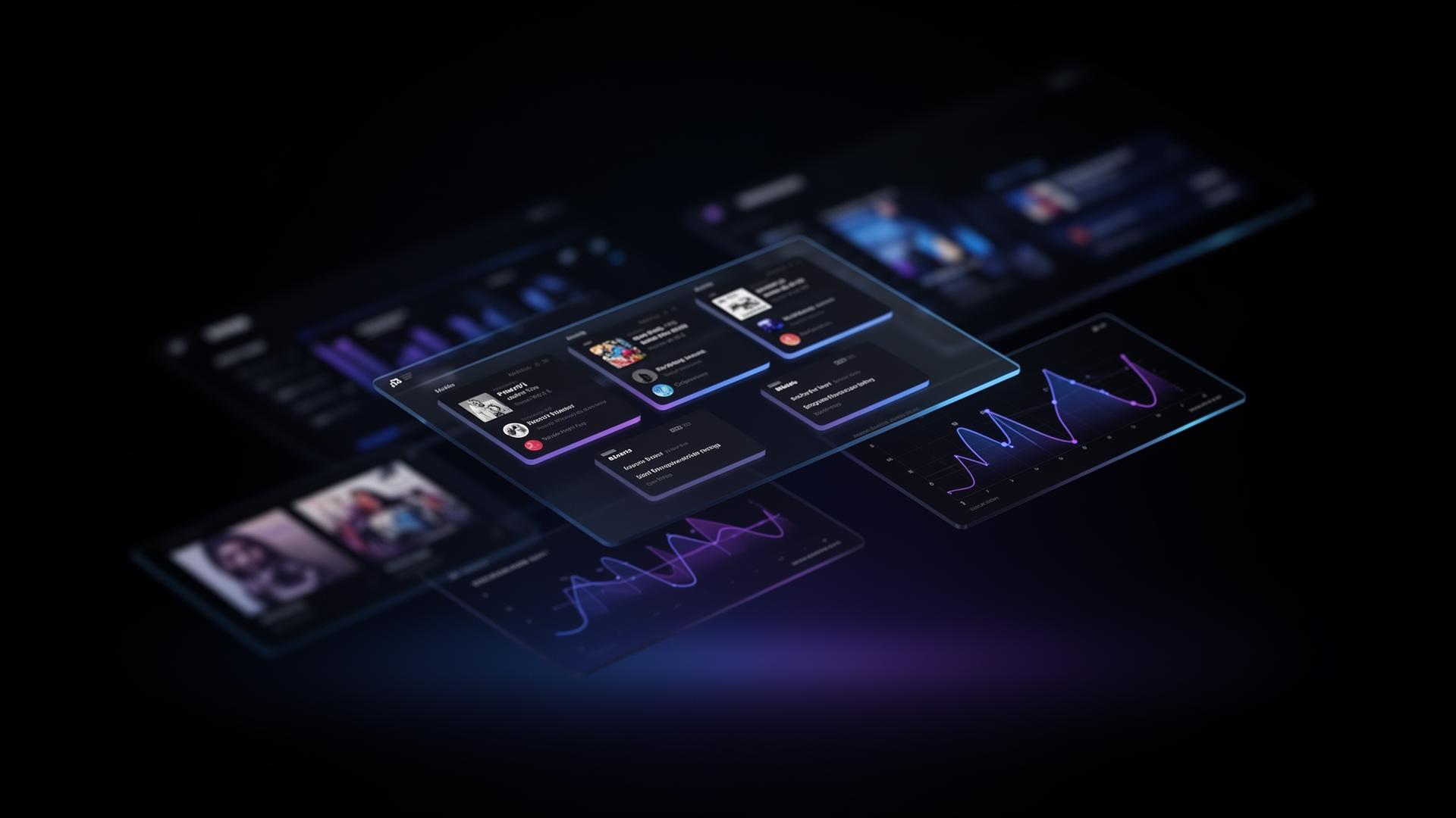 My Artist Portal dashboard preview showing catalog and release management